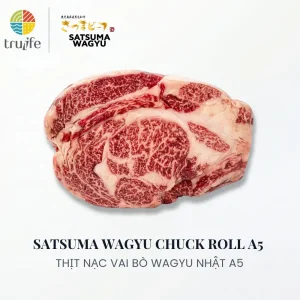 Nạc vai bò Wagyu Nhật Satsuma A5