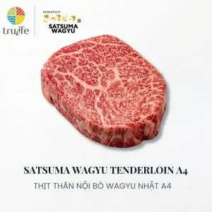 Thăn nội bò Wagyu Nhật Satsuma A4