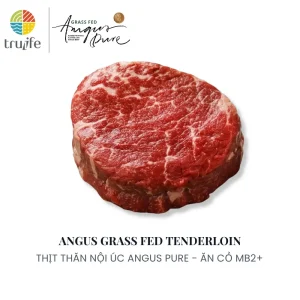 Thăn nội bò Úc ăn cỏ Angus Pure MB2+