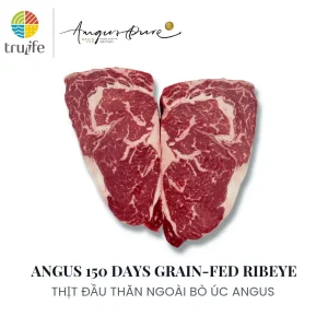 Đầu thăn ngoại bò Úc Angus Pure – 150 ngày ăn ngũ cốc