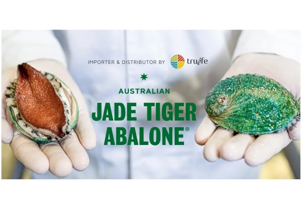 Bào ngư bích hổ Úc Jade Tiger Abalone do Tru-Life nhập khẩu