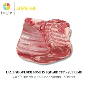 Vai cừu Úc có xương góc vuông – Supreme
