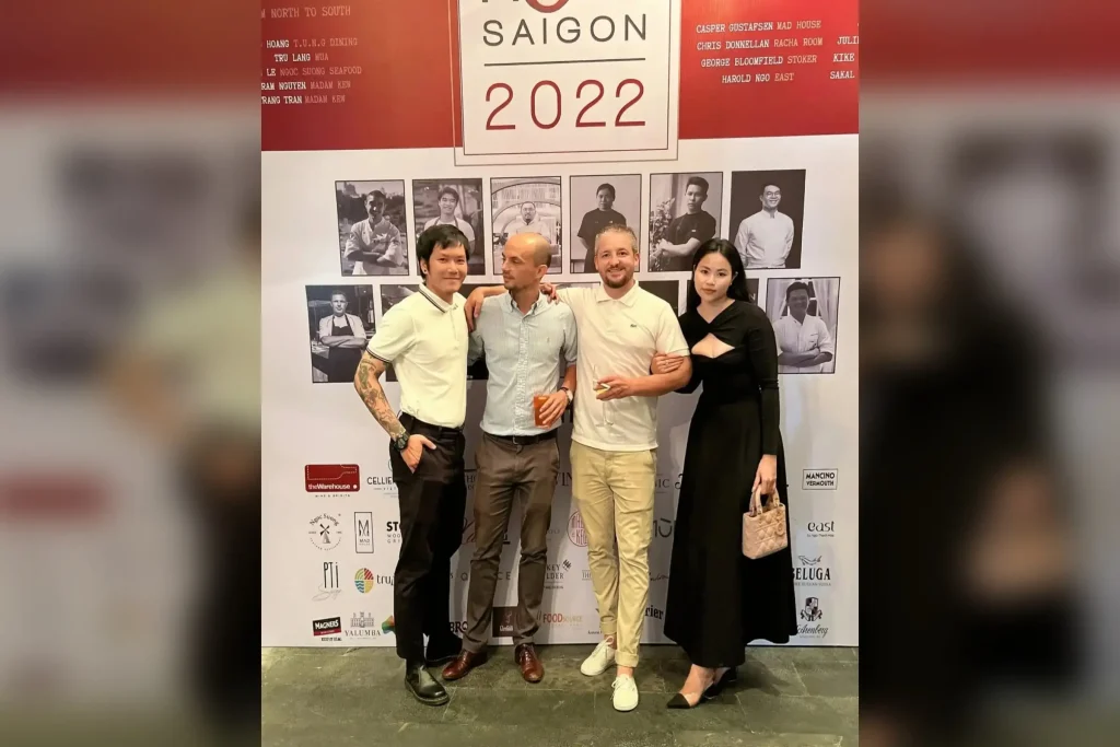 Tru-Life cùng đối tác nhà hàng Quince Saigon năm 2022