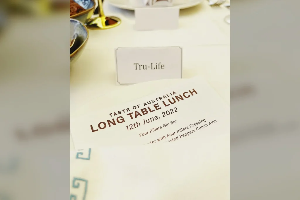 Long Table Lunch Taste of Australia 2022 tại nhà hàng Lubu