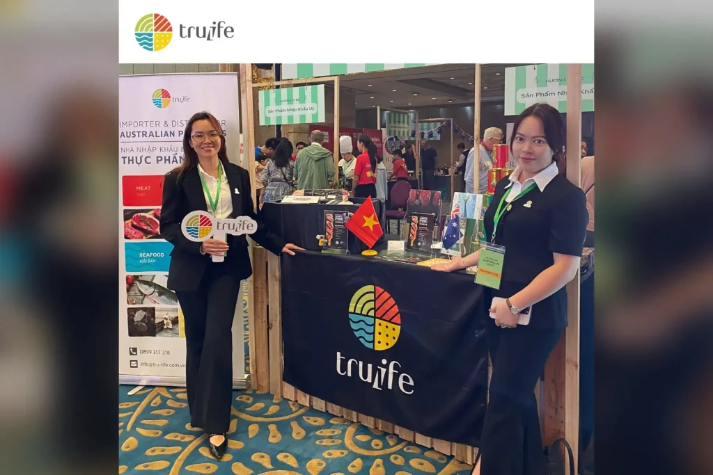 Gian hàng Tru-Life tại Taste of Australia 2025