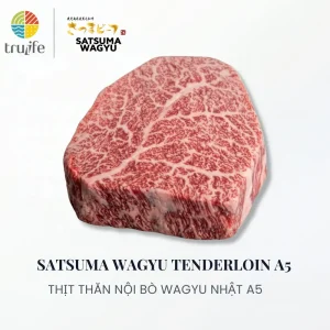 Thăn nội bò Wagyu Nhật Satsuma A5